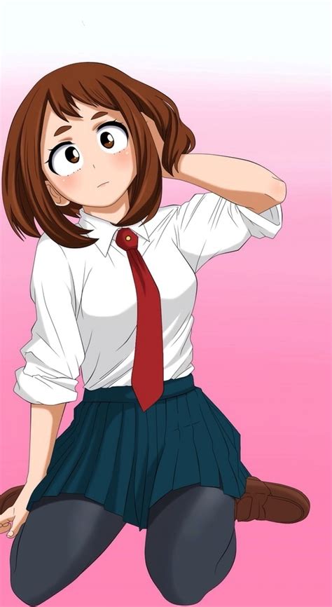 mha ochako nude